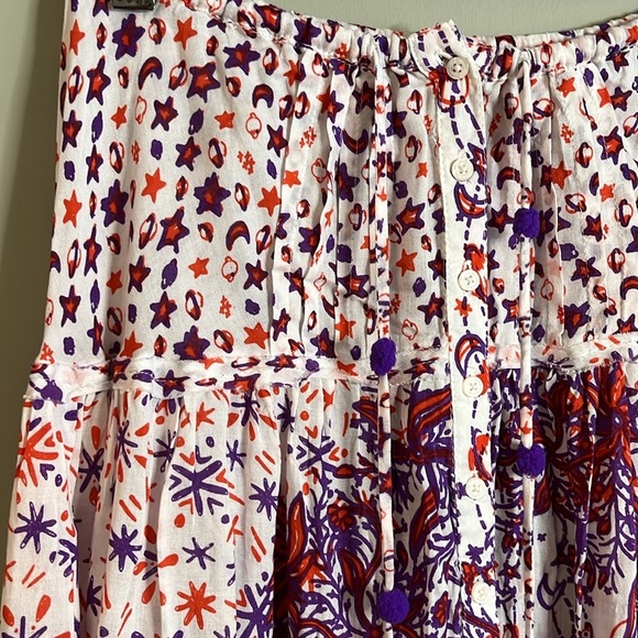 POUPETTE ST BARTH moon & stars floral skirt size small *HOST PICK!* - Picture 4 of 13